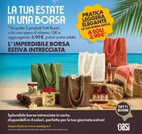 Volantino Oasi Pagina 11: Borsa estiva intrecciata €3,90