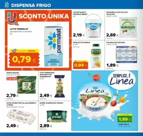 Volantino Oasi Pagina 12: Yogurt bianco naturale Meran €2,19, Stick Parmigiano Reggiano DOP Parmareggio €2,49