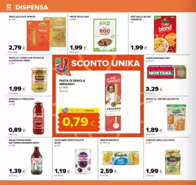 Volantino Oasi Pagina 22: Mais Bonduelle €2,59, Olive nere denocciolate Alisa €1,19