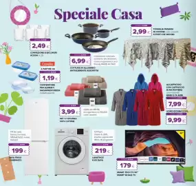 Volantino Oasi Pagina 28: Cottura in alluminio antiaderente assortita €6,99, Smart Tech TV 40" Smart Whale TV €179,00