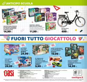 Volantino Oasi Pagina 32: Carotina il grande libro gioco/i'm a genius €11,99, SmoBy Flower Market €19,99