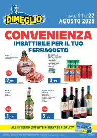 Volantino DiMeglio Pagina 1: Botte Buona €2,25, Coca Cola - Fanta - Sprite €3,99
