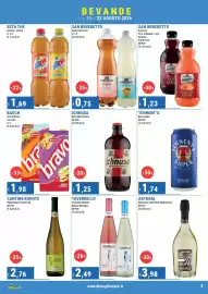 Volantino DiMeglio Pagina 8: Ichnusa birra non filtrata €1,25, San Benedetto gusti assortiti €0,75