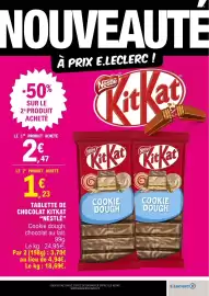 Catalogue E.Leclerc | Hypermarché page 17: KitKat €1,23