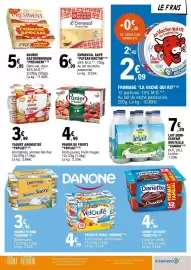 Catalogue E.Leclerc | Hypermarché page 33: DANONE Yaourt ferme €3,95, Président Beurre Gastronomique €5,95