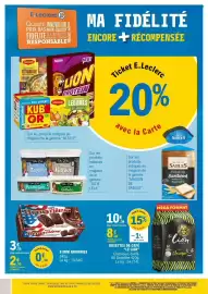 Catalogue E.Leclerc | Hypermarché page 4: Le lion DOSETTES DE CAFÉ €8,82, Mini Brownies €2,95