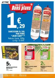 Catalogue E.Leclerc | Hypermarché page 46: Brochettes d'autruche pré grillées €5,95