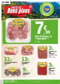 Catalogue E.Leclerc | Hypermarché page 48: Porcidou Chipolatas de porc €3,50, Porcidou Merguez de porc €3,50