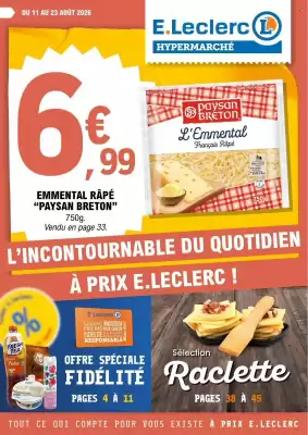 Catalogue E.Leclerc (valable jusqu'au 23-08)