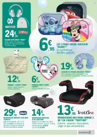 Catalogue E.Leclerc | Hypermarché page 23: LOONEY TUNES Panière €12,95, DISNEY PANNEAU BEBE A BORD €6,95
