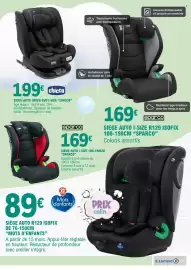 Catalogue E.Leclerc | Hypermarché page 25: Chicco siege-auto unico evo i-size €199,00, Sparco siège auto i-size €169,00