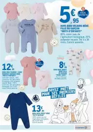 Catalogue E.Leclerc | Hypermarché page 5: Mots d'enfants Dors bien velours + Body €12,95