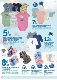 Catalogue E.Leclerc | Hypermarché page 6: PETIT BATEAU Bodies bébé manches longues €13,95