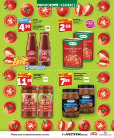 Topaz gazetka tydzień 33 Strona 29: Pomidory Krojone bez skórki €2,49, Pomidory suszone Helcom €6,99