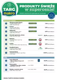 Makro gazetka Strona 6: Łosoś atlantycki filet ze skórą D-trym 1,5+ €58,79, Nektarynki €7,34