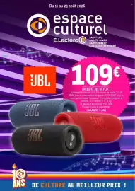 Catalogue E.Leclerc Espace Culturel page 1