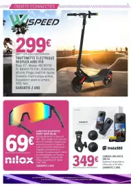 Catalogue E.Leclerc Espace Culturel page 14: WISPEED Trottinette électrique Airo V10 €299,00, Insta360 Insta360 X3 €349,00