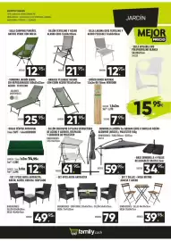 Catálogo Family Cash Página 16: Cadira camping portàtil nature verd amb borsa €11,59, Sillò textilè i acer alaska gris €19,59
