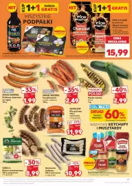 Kaufland gazetka tydzień 33 Strona 17: Cukinia zielona polska €2,99, Mix grillowy Sokołów €11,99