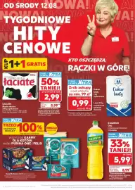 Kaufland gazetka tydzień 33 Strona 2: Cukier biały Diamant €0,99, Olej rzepakowy Kujawski €5,99