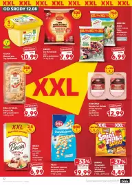 Kaufland gazetka tydzień 33 Strona 22: Pinsa Bella Italia XXL €9,99, Margaryna Flora €10,99