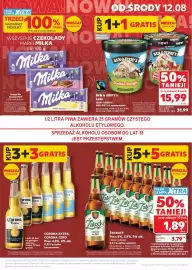 Kaufland gazetka tydzień 33 Strona 3: Lody Ben & Jerry's Cookie Dough €15,99, Piwo Žatecký Světlý Ležák €1,89