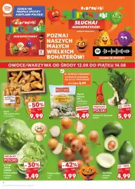 Kaufland gazetka tydzień 33 Strona 4: Awokado zielone €4,99, Zestaw do kiszenia €5,99