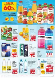 Kaufland gazetka tydzień 33 Strona 47: Sok pomarańczowy Tymbark 100% €5,99, Napój energetyzujący Red Bull 4-pak €15,96