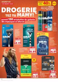 Kaufland gazetka tydzień 33 Strona 50: Maszynka do golenia Gillette Mach3 €39,99