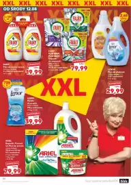 Kaufland gazetka tydzień 33 Strona 54: Perełki do prania Lenor €39,99, Płyn do mycia naczyń Fairy Cytryna €19,99