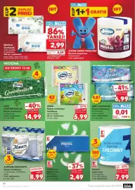 Kaufland gazetka tydzień 33 Strona 56: Chusteczki higieniczne Bevola 2-warstwowe €2,99