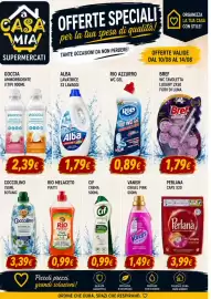 Volantino A Casa Mia Pagina 10: Vanish Oxi Action €1,49, Rio melaceto piatti €0,99