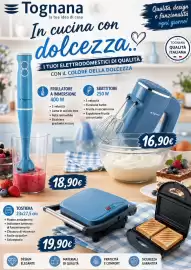 Volantino A Casa Mia Pagina 15: Sbattitore Tognana €16,90, Frullatore a immersione Tognana €18,90