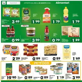 Volantino Despar Sicilia Pagina 17: Pasta di semola Alberto Poiatti €0,89, Crocchette Miglior Gatto €3,99