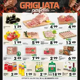 Volantino Despar Sicilia Pagina 2: Peperoni misti €1,99, Spiedino di suino e salsiccia Avimecc €7,99