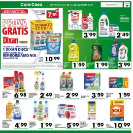 Volantino Despar Sicilia Pagina 21: Pavimenti tris vileda €3,59, Ammorbidente Lenor Risveglio Primaverile/Oro e Fiori €4,99