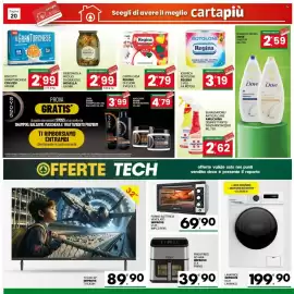 Volantino Despar Sicilia Pagina 22: Carta casa Regina di cuori €2,79, Igienica rotoloni Regina €3,19