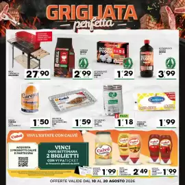 Volantino Despar Sicilia Pagina 3: BBQ a carbonella Oklahoma €27,90, Accendifuoco tavolletta Despar €1,29