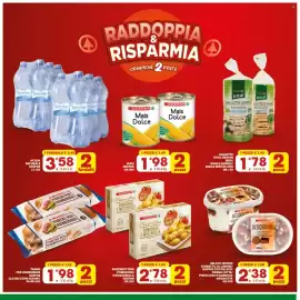 Volantino Despar Sicilia Pagina 9: Panzerottini pomodoro e mozzarella Despar €2,78, Panini per hamburger Despar €1,98