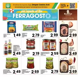 Volantino Interspar Pagina 15: Peperoni grigliati/ pomodori essicati Ponti €2,59, Pomodori semi secchi Despar Premium €2,19