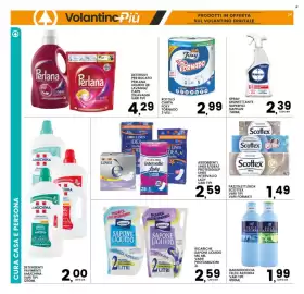 Volantino Interspar Pagina 24: Fazzoletti/box Scottex €1,49, Perlana Detersivo per colorati €4,29