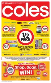 Coles catalogue week 33 Page 1