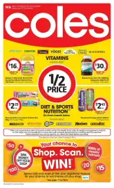 Coles catalogue week 33 Page 1