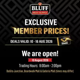 Bluff Meat Supply catalogue week 33 Page 1