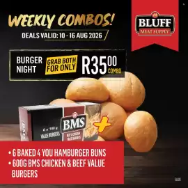 Bluff Meat Supply catalogue week 33 Page 13: BMS Value Burgers €35,00
