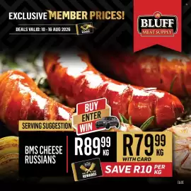 Bluff Meat Supply catalogue week 33 Page 5: BMS Cheese Russians €79,99