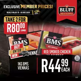 Bluff Meat Supply catalogue week 33 Page 9: BMS Red Viennas €80,00