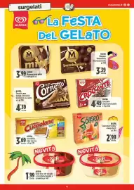 Volantino Rossotono Carrefour settimana 33 Pagina 12: Algida Croccante classico/cioccolato €4,49, Solero orange burst €2,99
