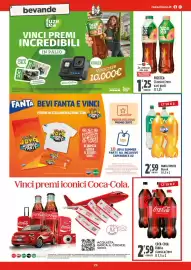 Volantino Rossotono Carrefour settimana 33 Pagina 29: Coca Cola Bibita classica/zero €2,59, Fuze tea Classico/zero €1,25
