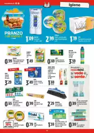 Volantino Rossotono Carrefour settimana 33 Pagina 36: Scottex Fazzoletti pocket €1,59, Scopa klenia con paracolpi €2,29